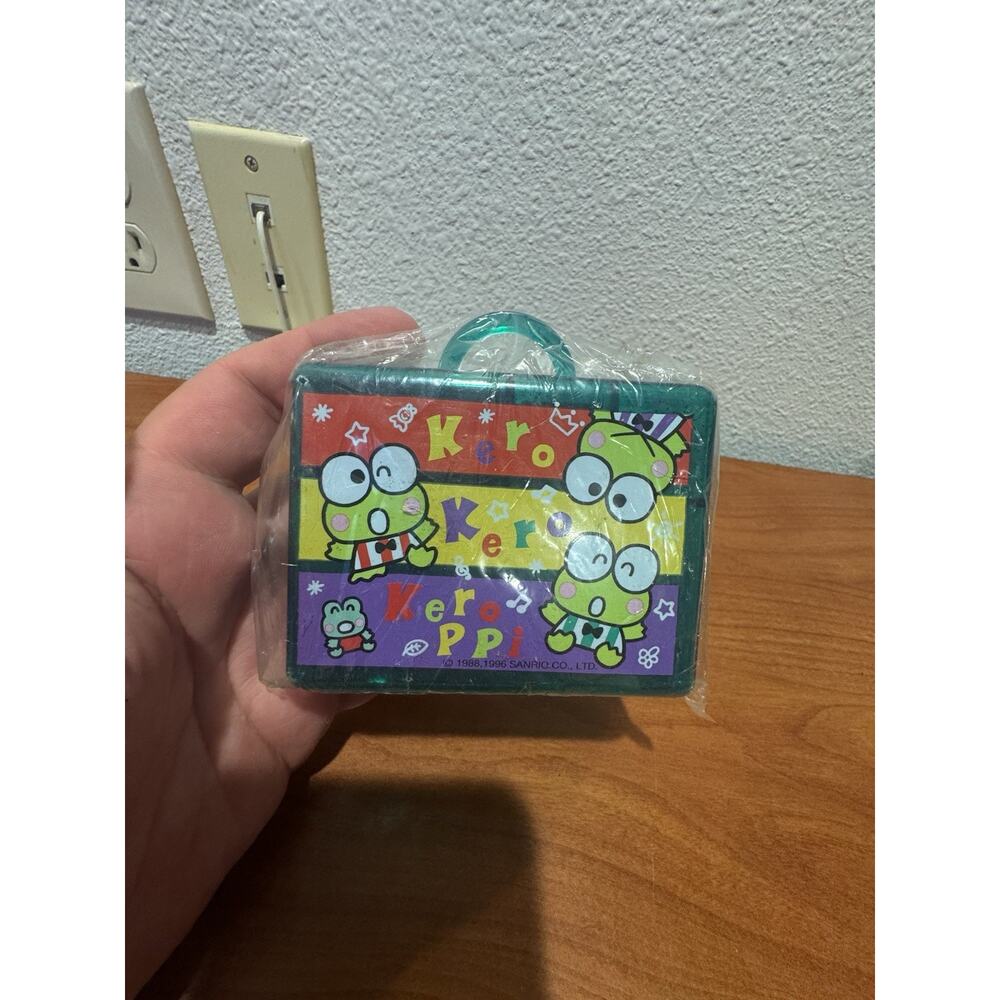 Vintage 1996 Sanrio Keroppi Pop-Up Stamp Set NEW Unused Japan Rare Gift